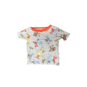 Vintage Sesame Street Toddler T Shirt 3T Gray - Character Print